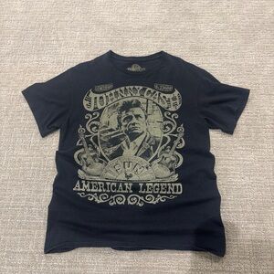American Legend Black Graphic Tee